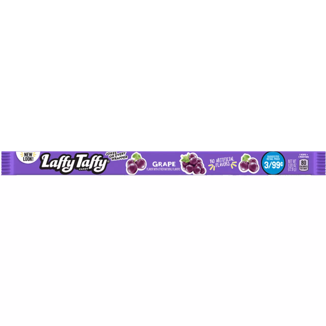 Wonka Laffy Taffy Grape Rope (0.81oz) Main image