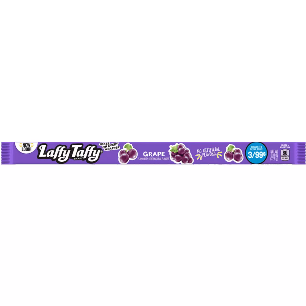 Wonka Laffy Taffy Grape Rope (1.5oz)