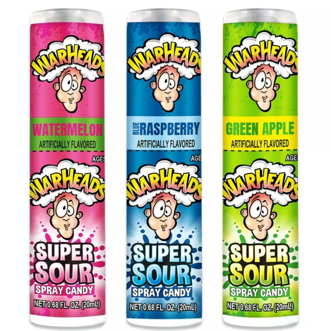 Warheads Super Sour Spray Candy (0.68oz) Main image