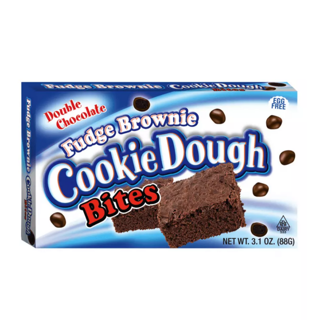 Cookie Dough Bites Fudge Brownie Theatre Box (3.1oz)