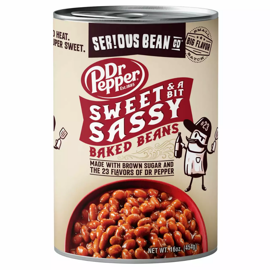 Dr. Pepper Sweet & A Bit Sassy Baked Beans (16oz)