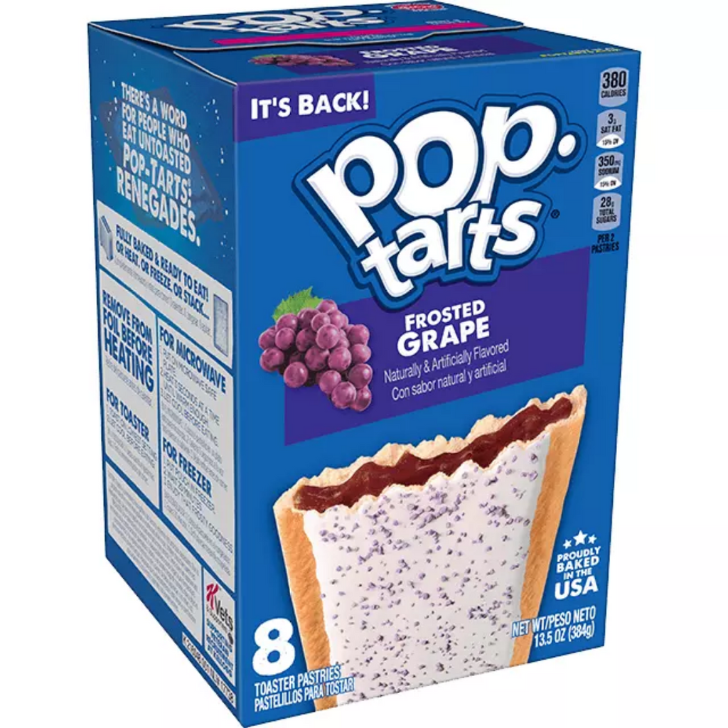 Pop-Tarts Frosted Grape 8 Pack