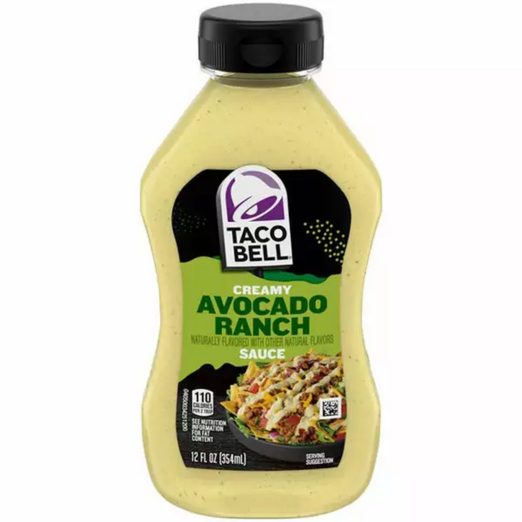 Taco Bell Creamy Avocado Ranch Sauce (12oz)