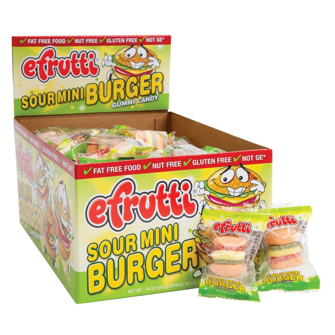 Efrutti Sour Mini Burger (0.32oz) Main image