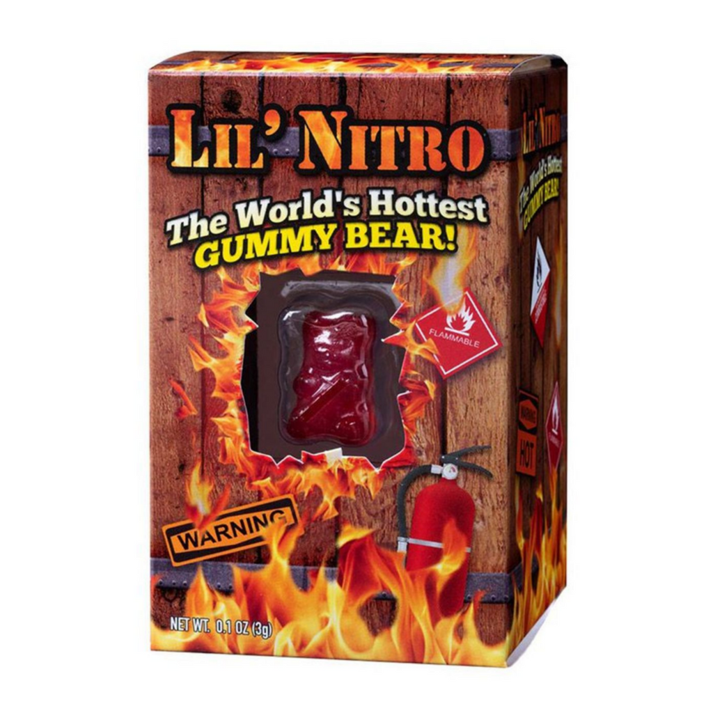 Lil'Nitro The Worlds Hottest Gummy Bear! (0.1oz)